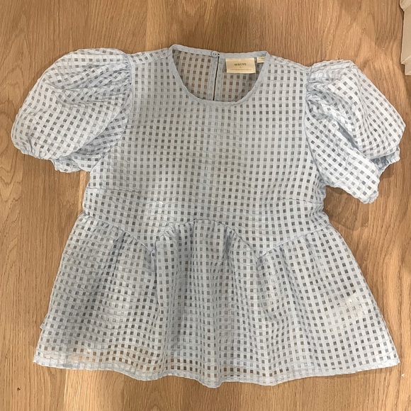 Maeve by Anthropologie puff sleeve blouse - Picture 1 of 4